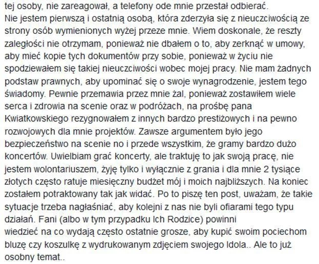 Przemek Świerk na Facebooku