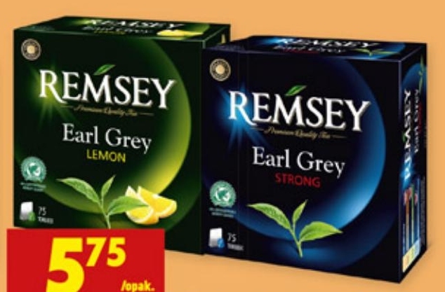 Archiwum Herbata Ekspresowa Earl Grey Remsey Biedronka 18 10 2018 24 10 2018 Promoceny Pl Ulotki Promocje Znizki