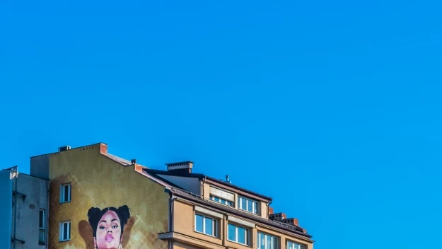 Mural Nicki Minaj w Warszawie