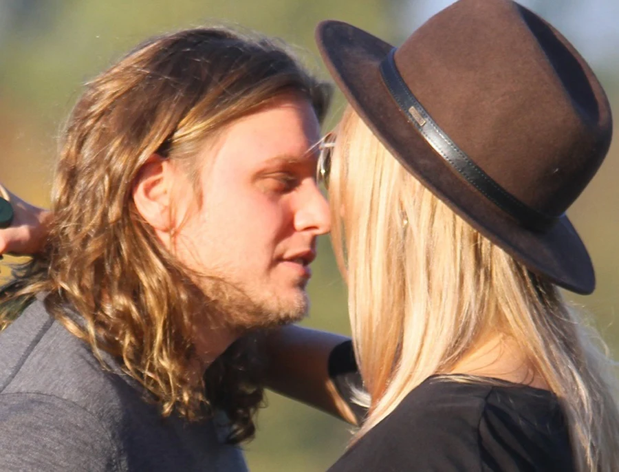 Agnieszka Woźniak-Starak z mężem