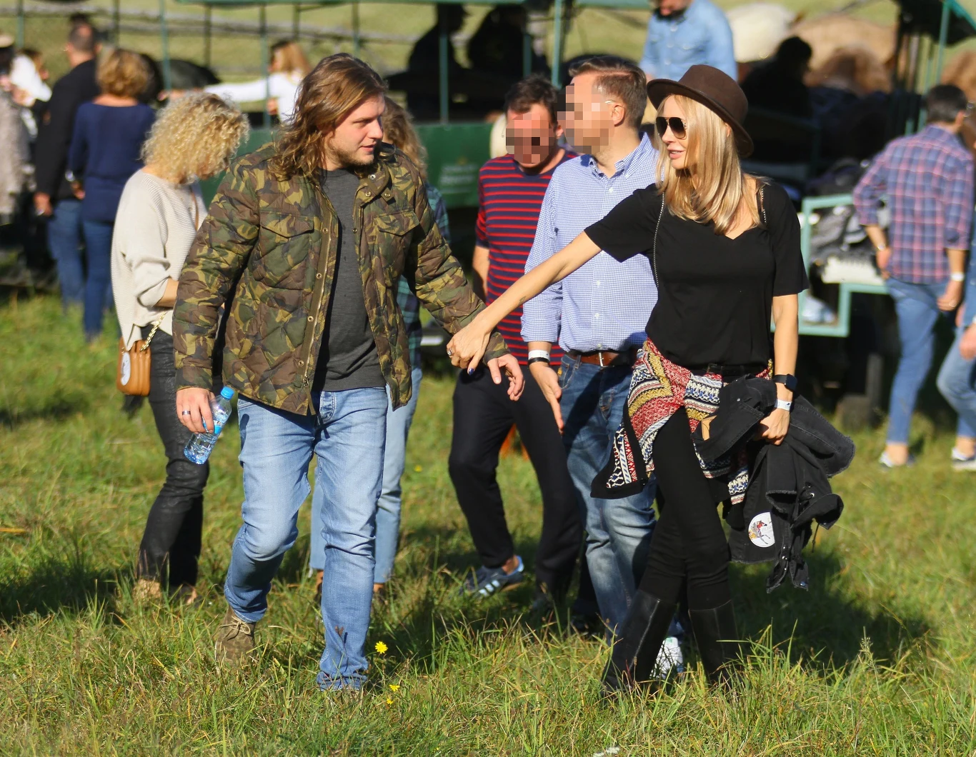 Agnieszka Woźniak-Starak z mężem