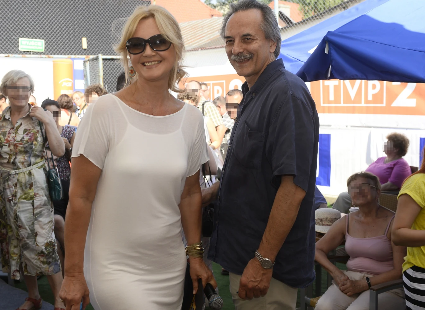Grażyna Torbicka z mężem Grażyna Torbicka z mężem