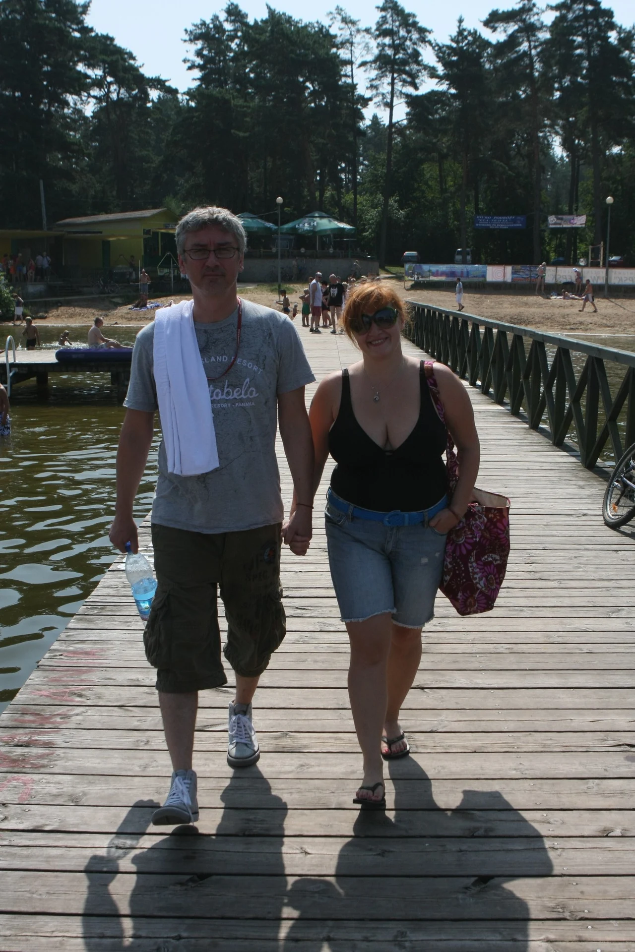 Artur Orzech na zdjęciu z żoną Karoliną (2010 r.) Artur Orzech na zdjęciu z żoną Karoliną (2010 r.)