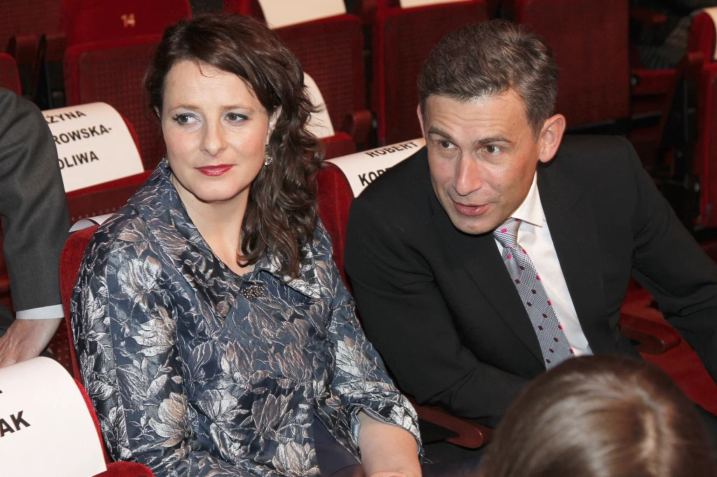 Robert Korzeniowski z żoną Magdaleną