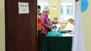 Głosowanie w Obwodowej Komisji Wyborczej nr 19 w Zakopanem