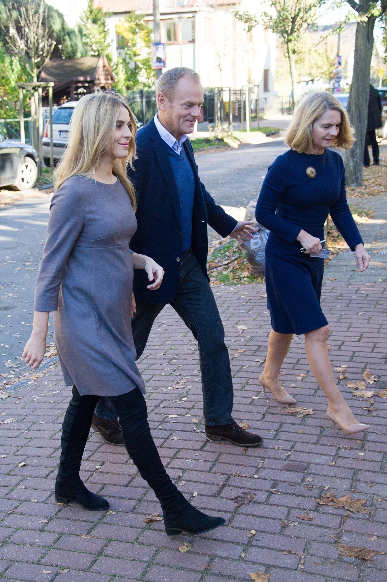 Kasia Tusk z rodzicami