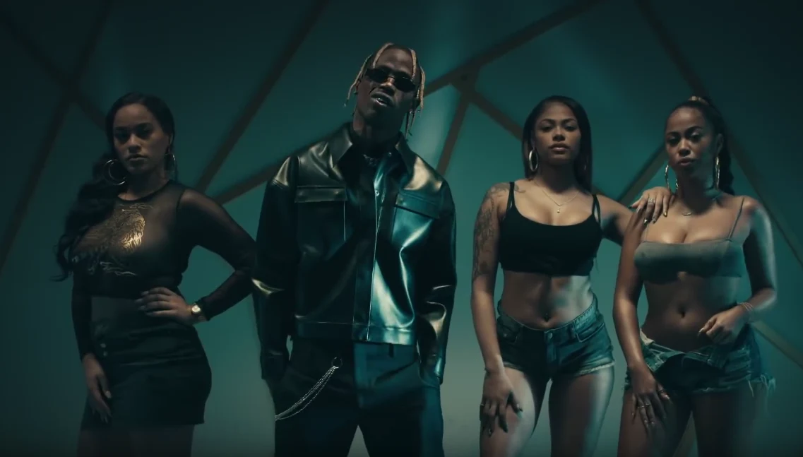 Travis Scott w teledysku "Sicko Mode" Travis Scott w teledysku "Sicko Mode"