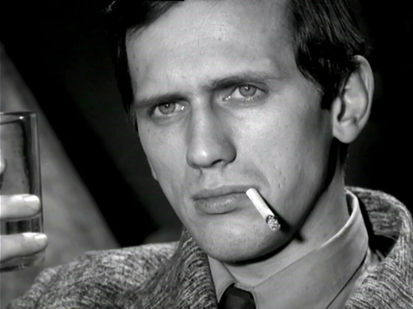 Jan Englert w młodości