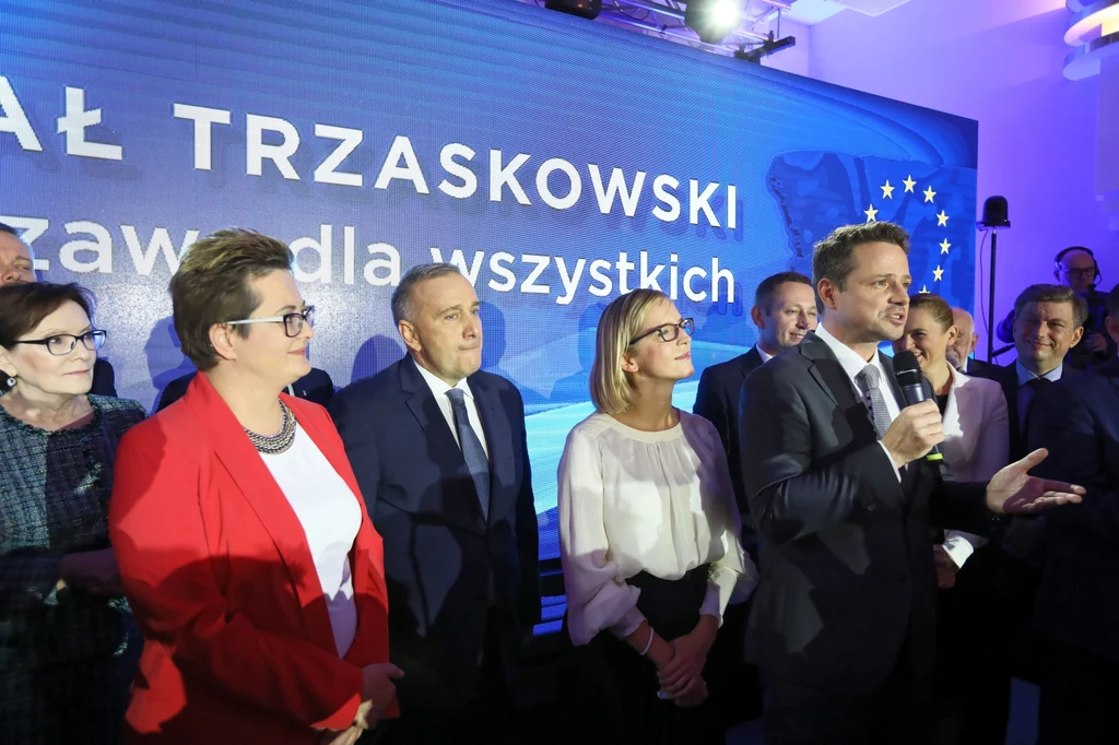 Wieczór wyborczy Rafała Trzaskowskiego Wieczór wyborczy Rafała Trzaskowskiego