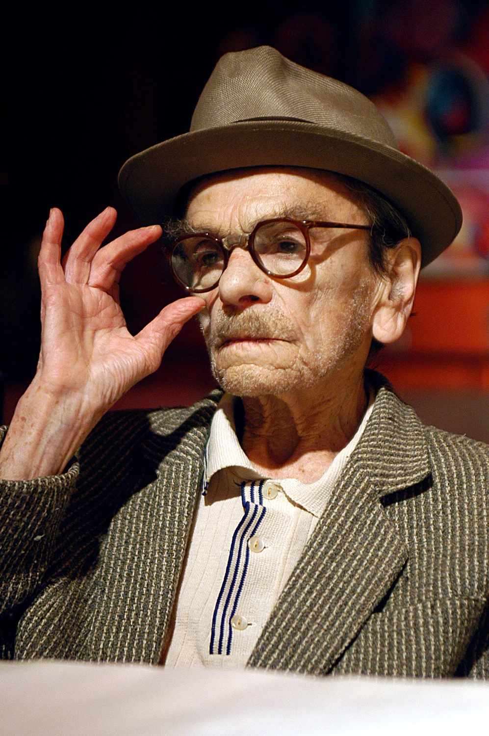 Krystyna Feldman na planie "Nikifora"