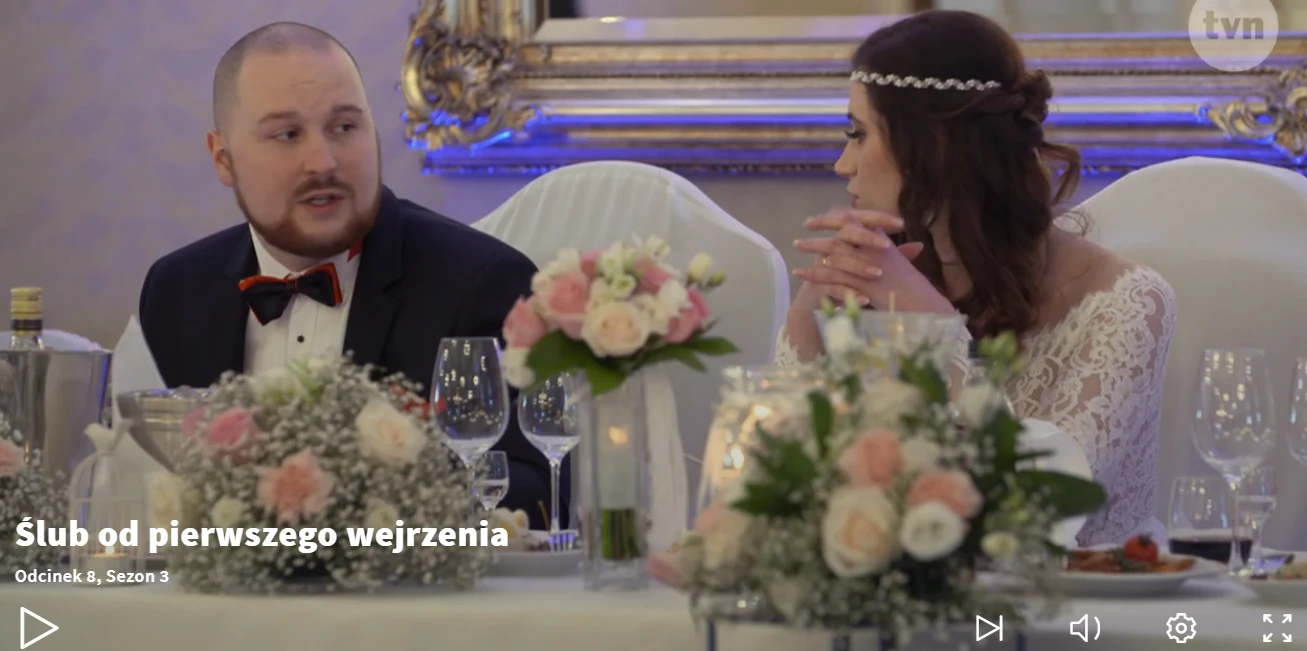 Przemek i Martyna podczas wesela Przemek i Martyna podczas wesela