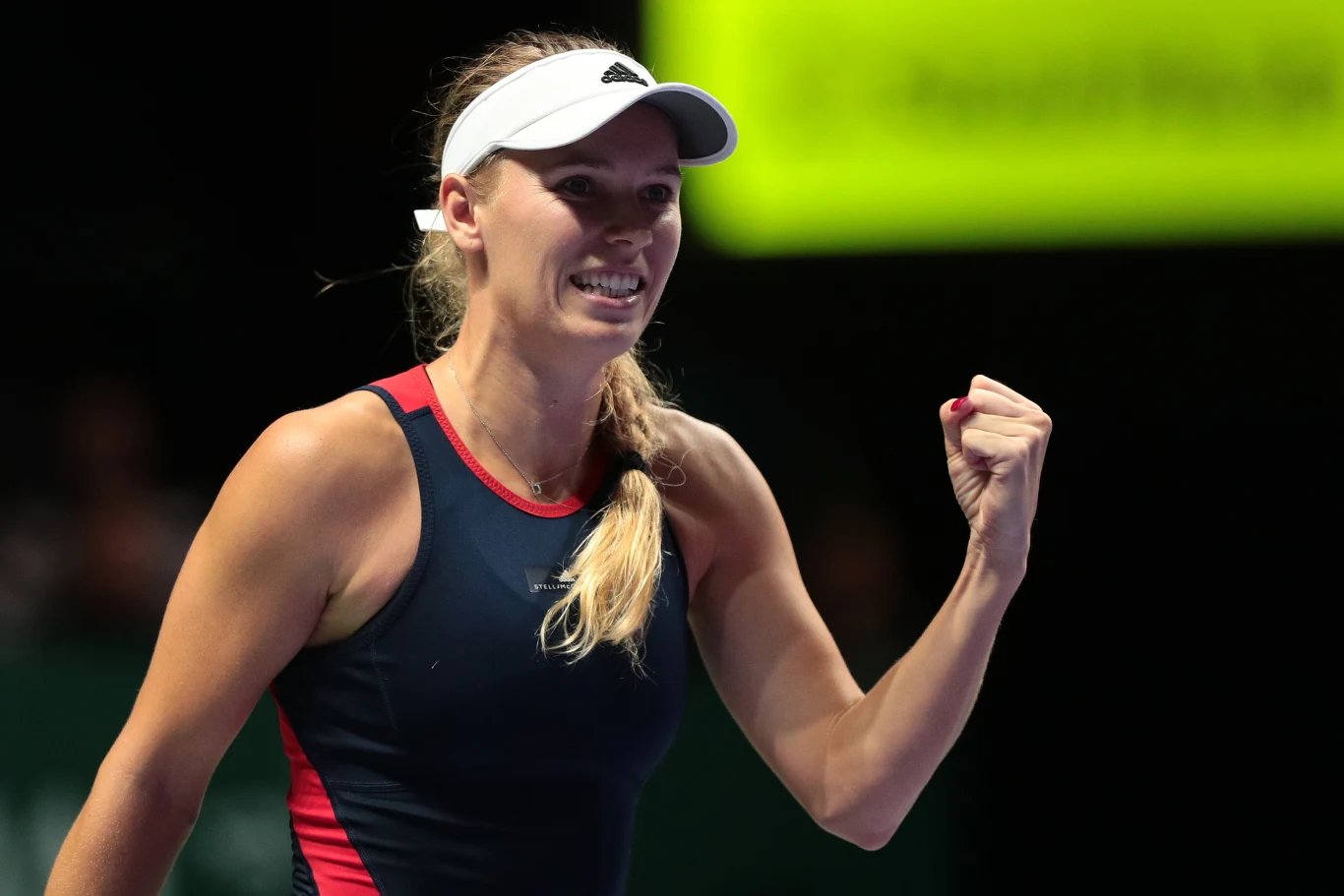 Caroline Wozniacki triumfuje Caroline Wozniacki triumfuje