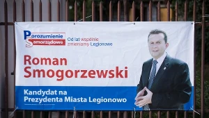 Plakat wyborczy Romana Smogorzewskiego