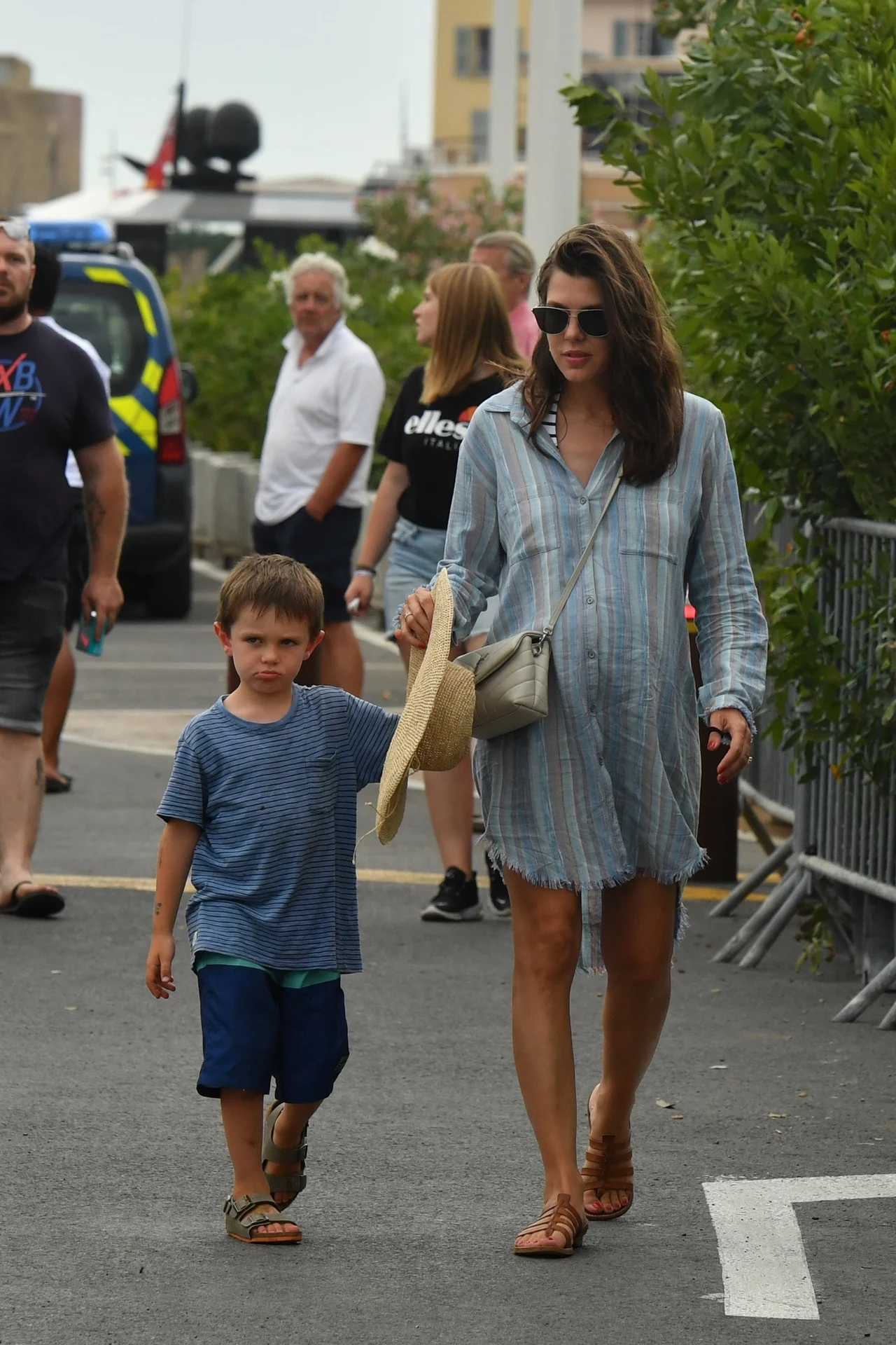 Charlotte Casiraghi z synem, Raphaelem