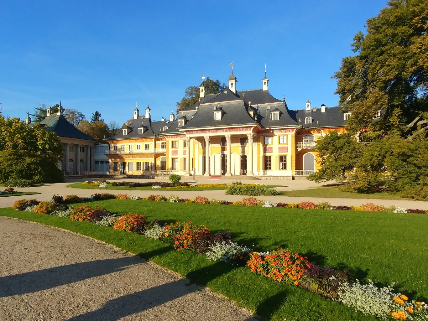 Kompleks pałacowy z Pillnitz