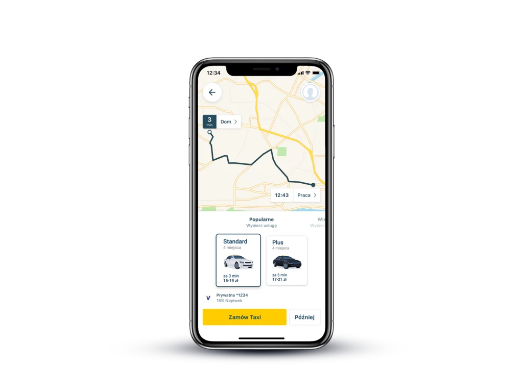Nowa wersja aplikacji mytaxi