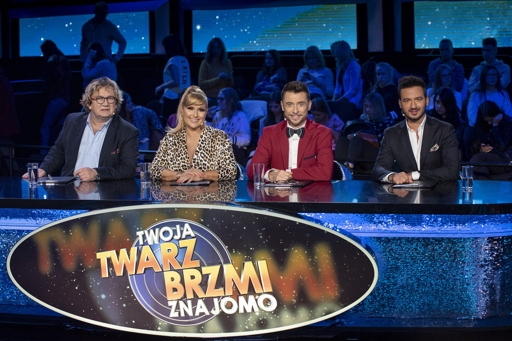 Stefano Terrazzino (z prawej) w jury "Twoja twarz brzmi znajomo"