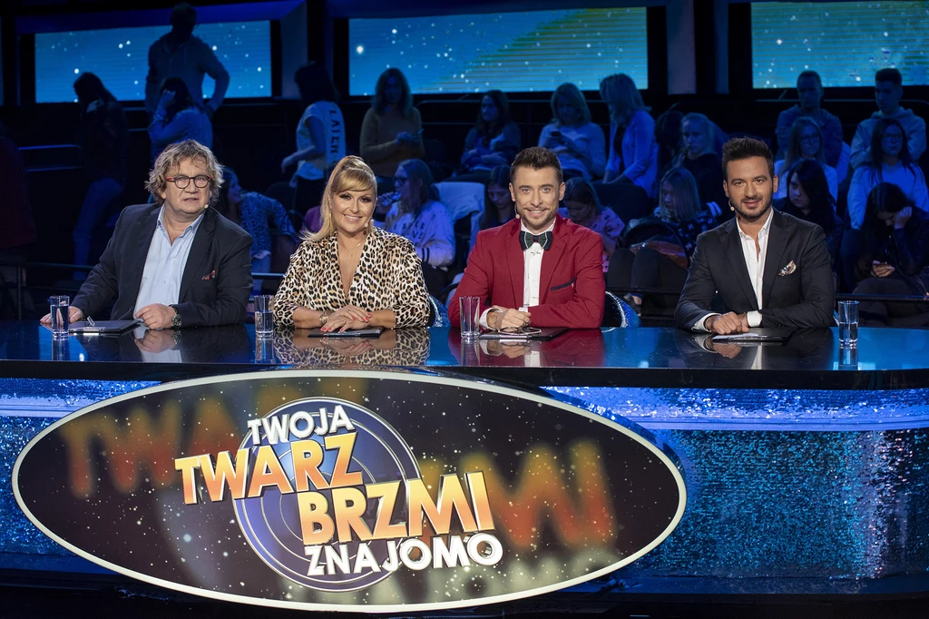 Stefano Terrazzino (z prawej) w jury "Twoja twarz brzmi znajomo"