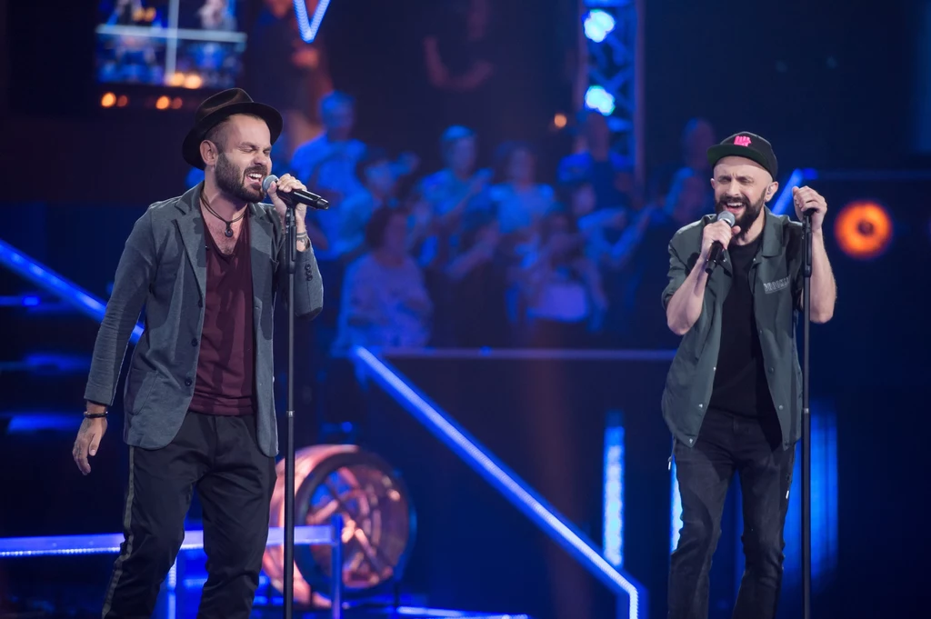 Dawid Muchewicz i Paweł Szutta w "The Voice of Poland"