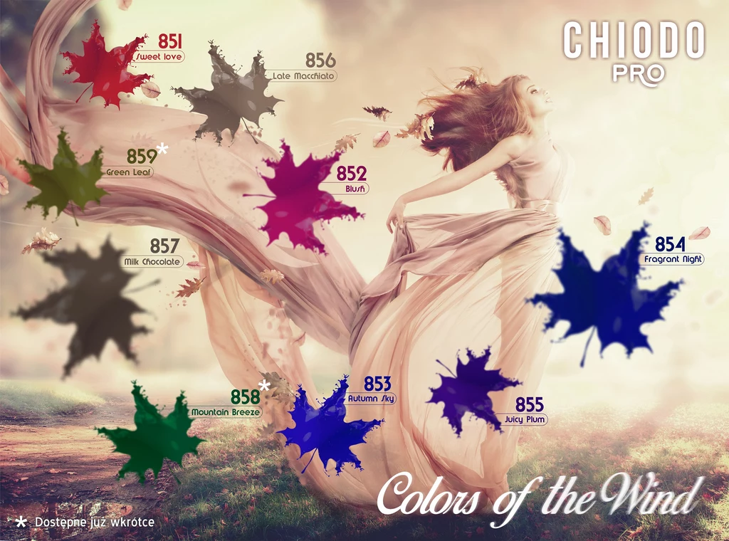 Jesienna paletka od ChiodoPRO „Colors of the Wind”