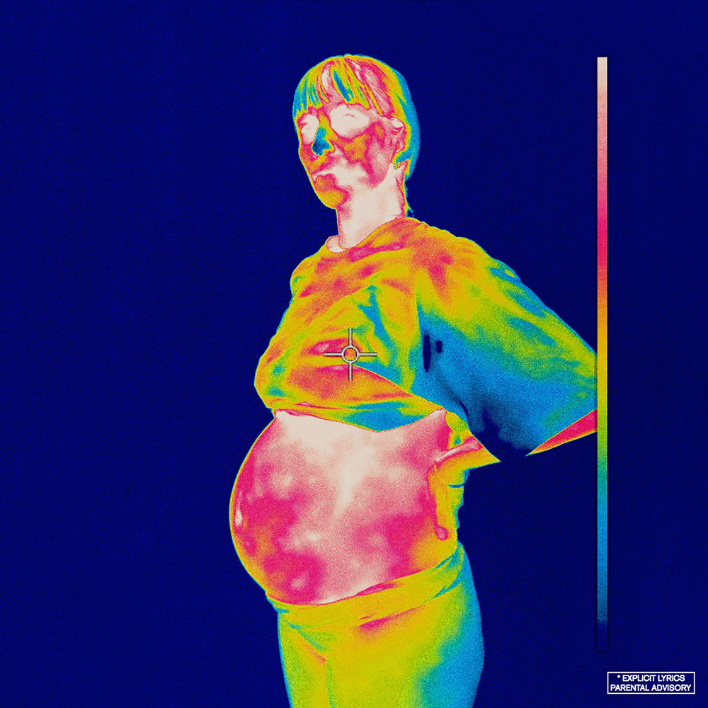 Okładka płyty Brockhampton "iridescence"