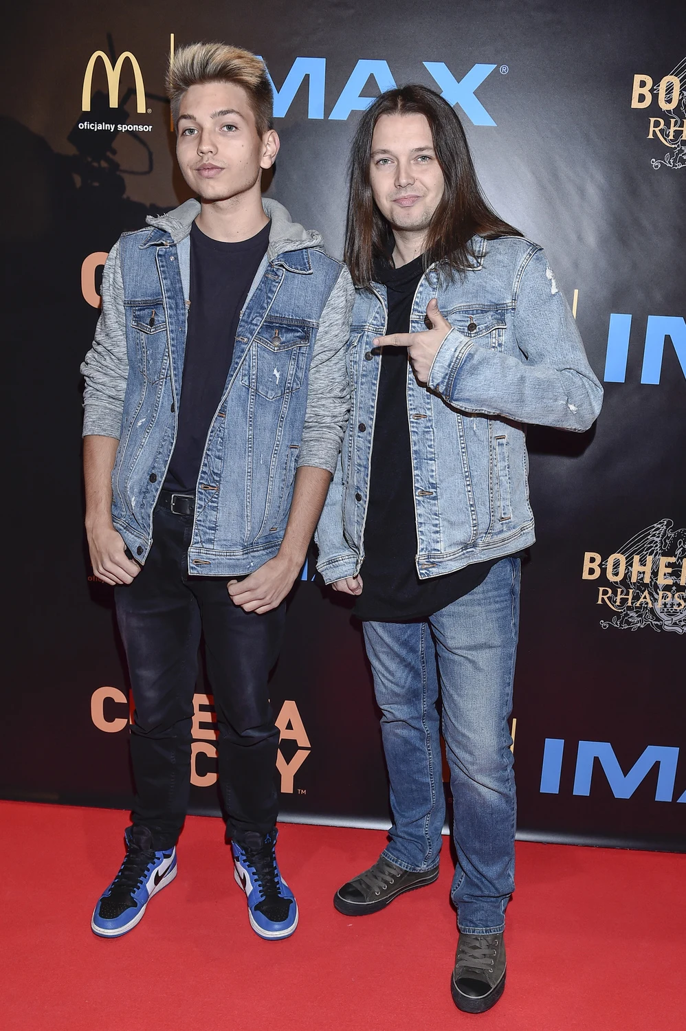 Gabriel Fleszar zabrał na premierę syna Gabriel Fleszar zabrał na premierę syna