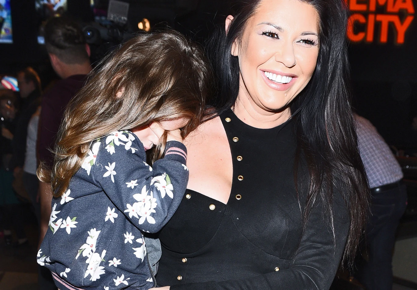 Iwona Węgrowska z córką na premierze "Bohemian Rhapsody"