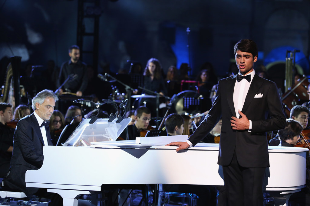 Andrea Bocelli i Matteo Bocelli stworzyli piękny duet