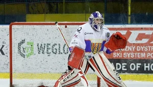 Dominik Kraus w bramce Polonii Bytom