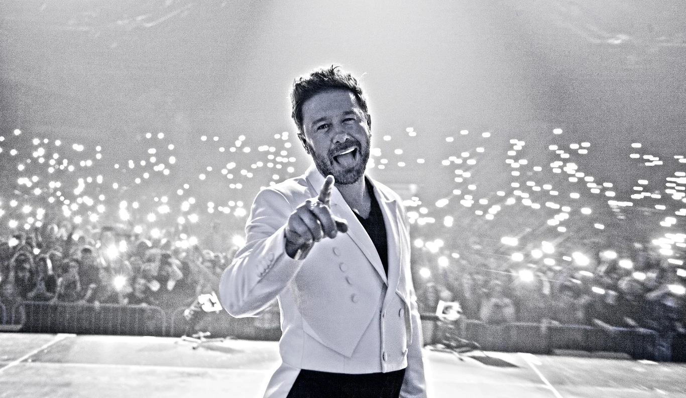 Andrzej Piaseczny podczas "25 Tour"