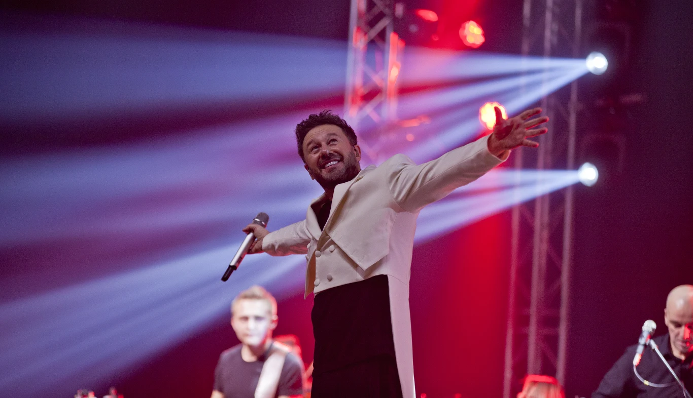 Andrzej Piaseczny podczas "25 Tour"