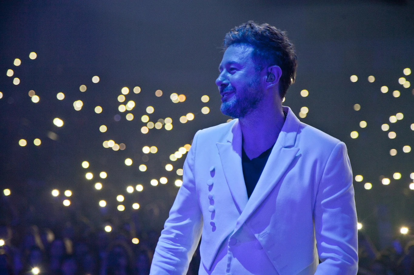 Andrzej Piaseczny podczas "25 Tour"