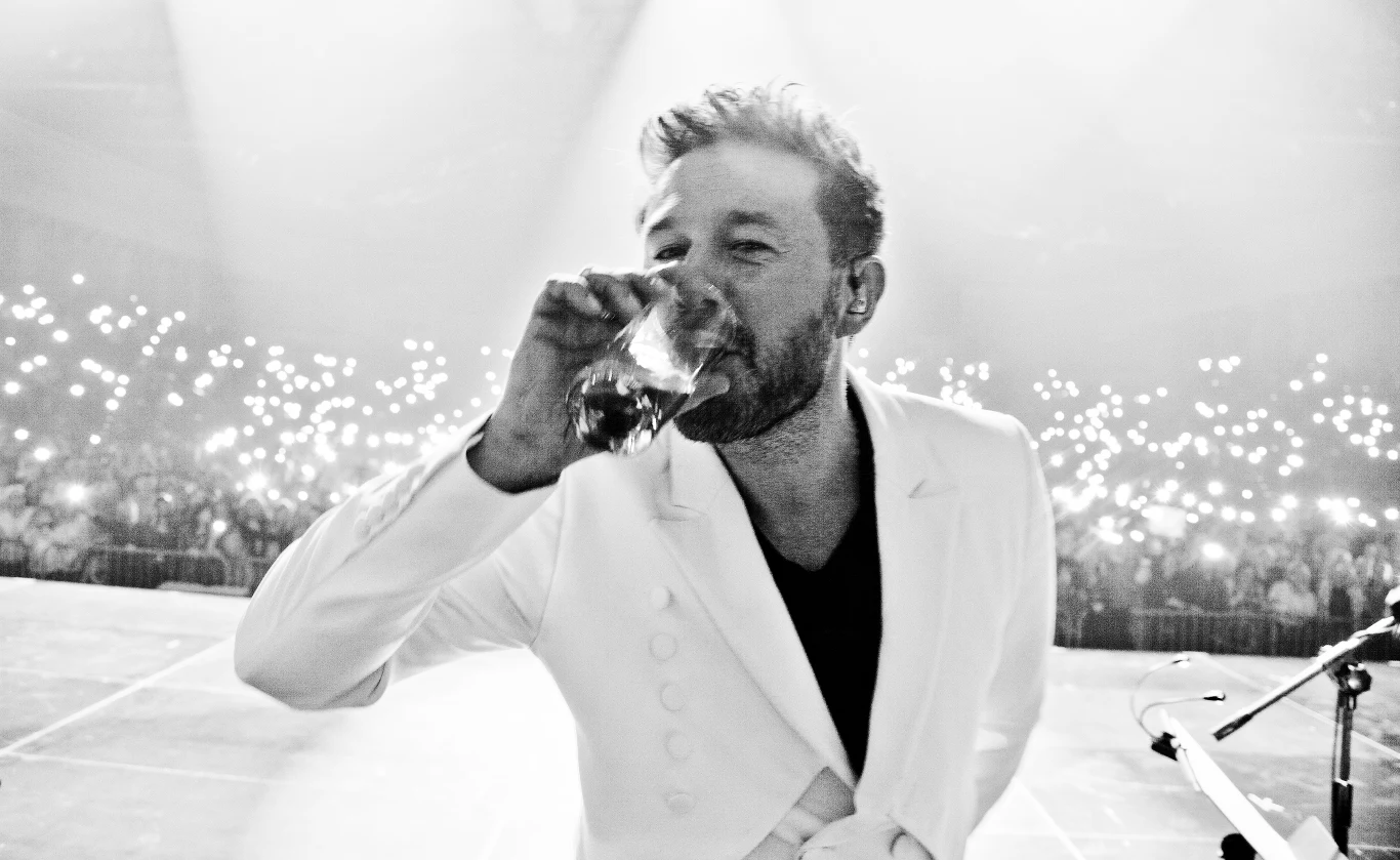 Andrzej Piaseczny podczas "25 Tour"