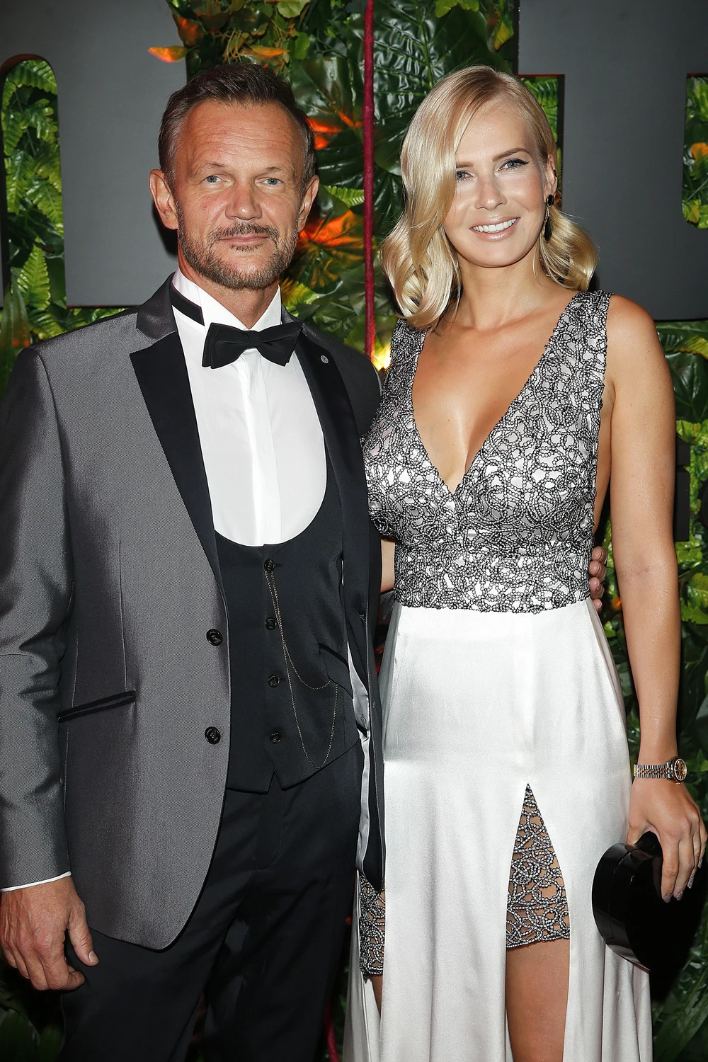 Wujek Czarek i ciocia Edytka? Cezary Pazura z żoną.