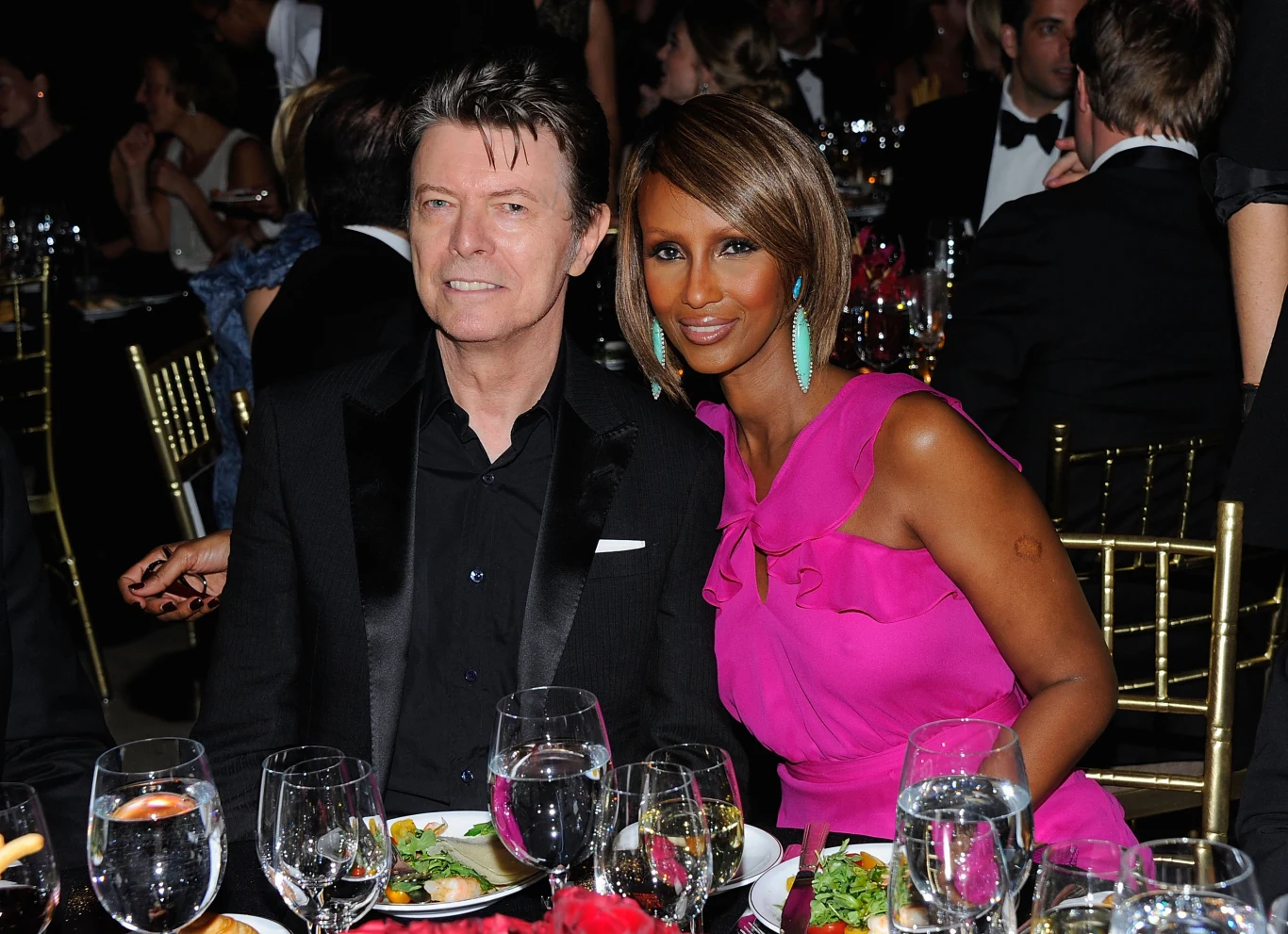 David Bowie i Iman byli ze sobą 24 lata David Bowie i Iman byli ze sobą 24 lata