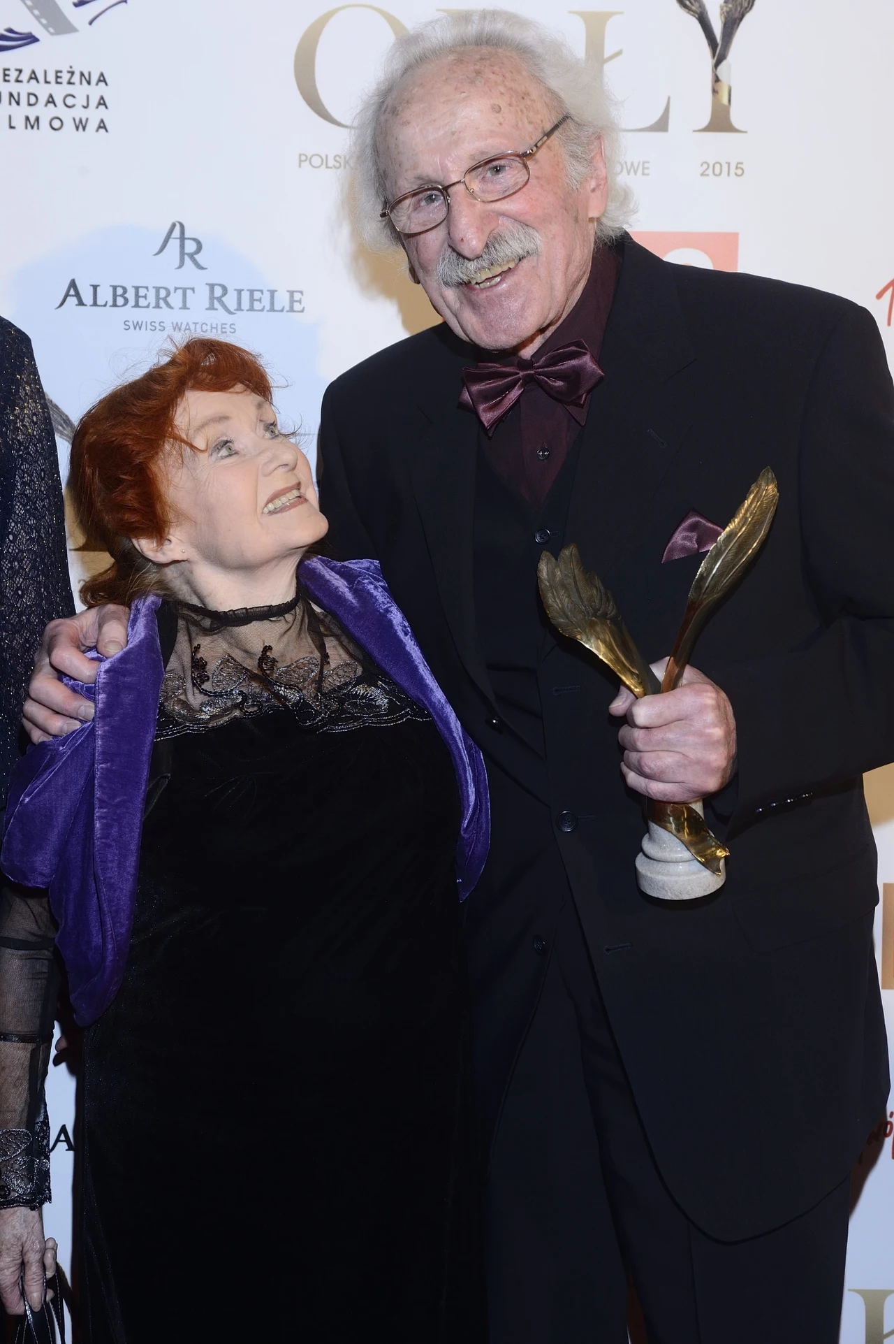 Barbara Krafftówna i Franciszek Pieczka Barbara Krafftówna i Franciszek Pieczka