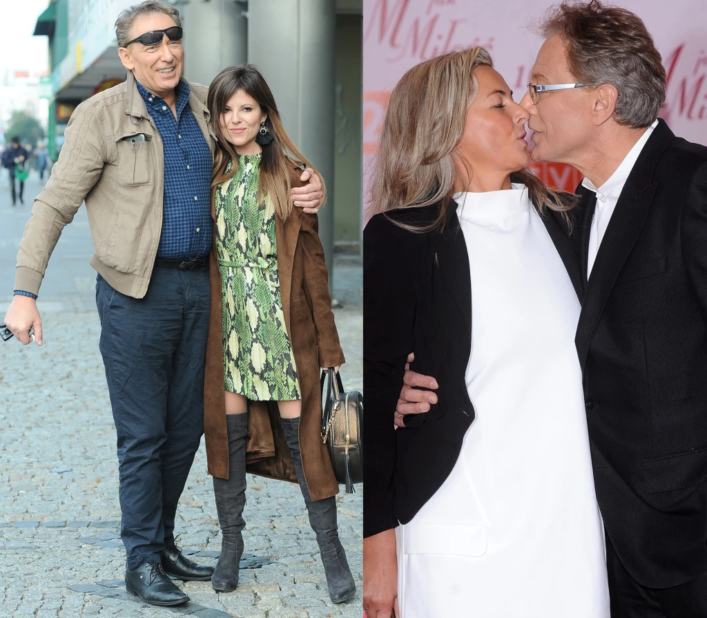 Jacek Borkowski z nową ukochaną i zmarłą żoną