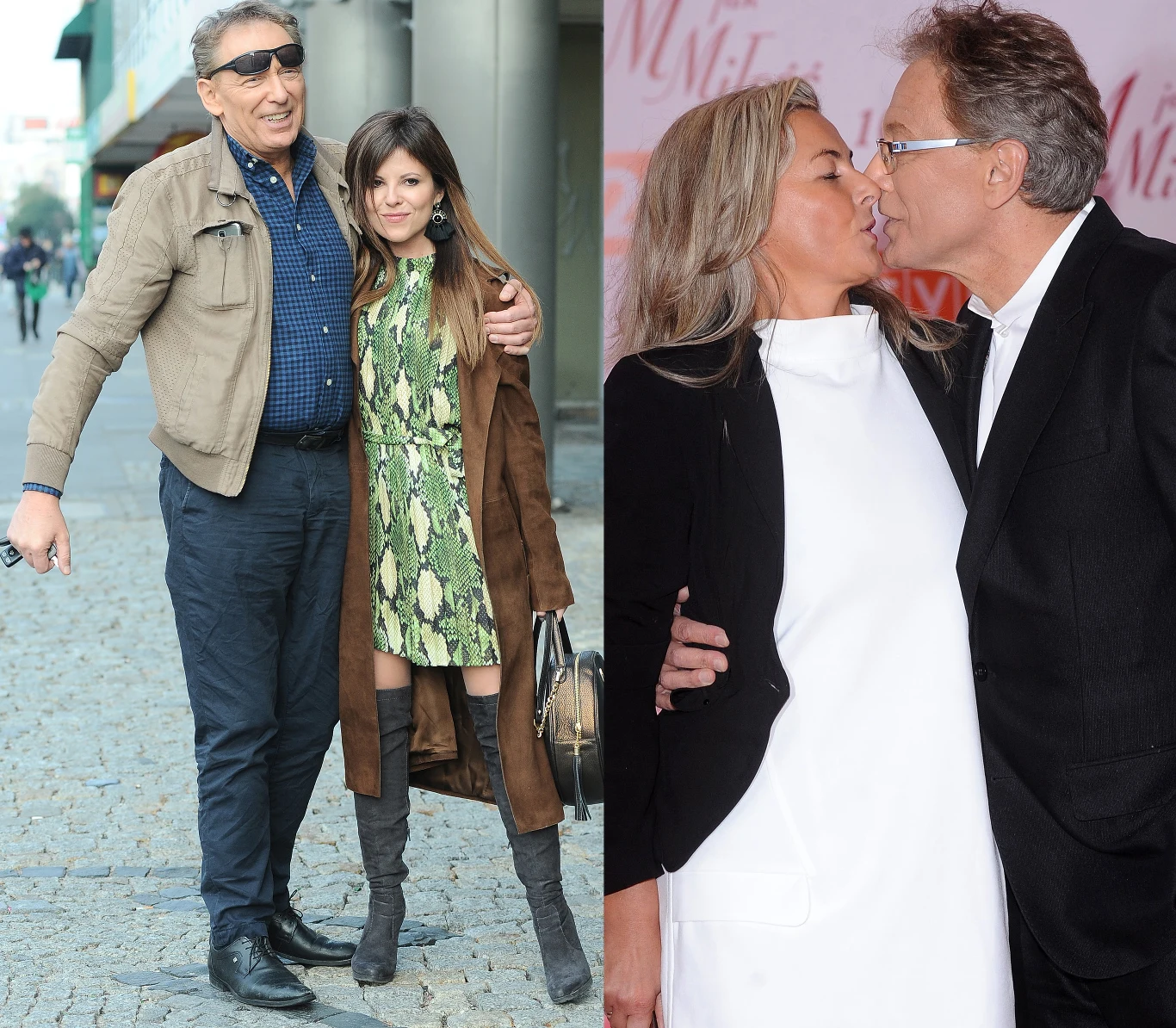 Jacek Borkowski z nową ukochaną i zmarłą żoną