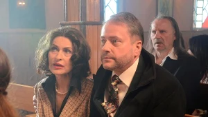 Danuta Stenka i Artur Żmijewski w filmie "Klecha"