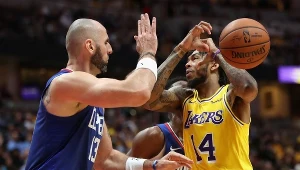Marcin Gortat i Brandon Ingram