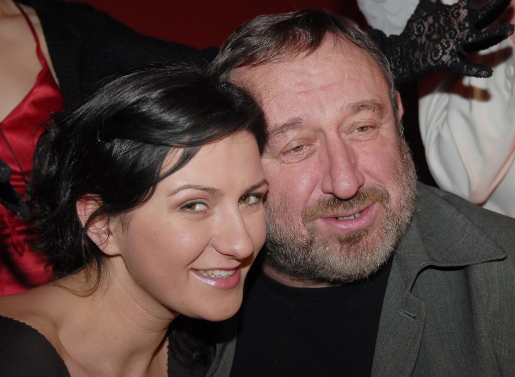 Joanna Drozda z ojcem