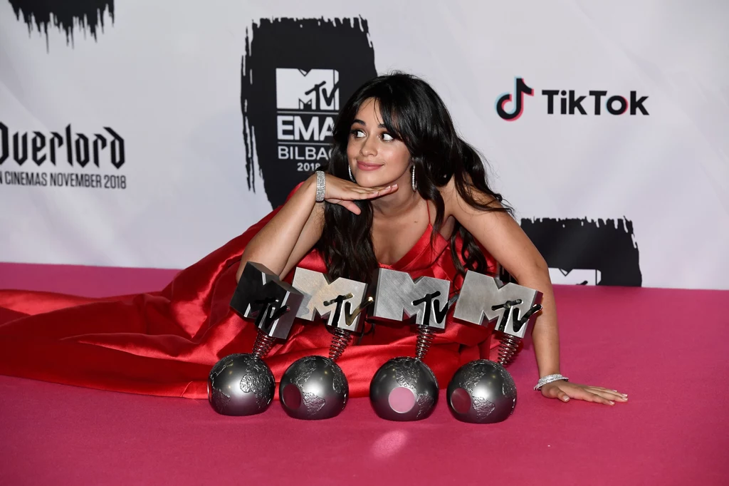 Camila Cabello triumfuje podczas gali MTV EMA 2018