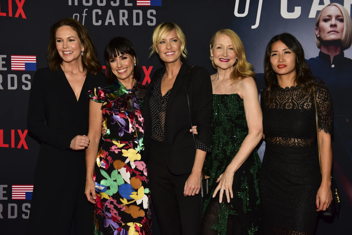 Diane Lane, Constance Zimmer, Robin Wright, Patricia Clarkson, Nini Le Huynh