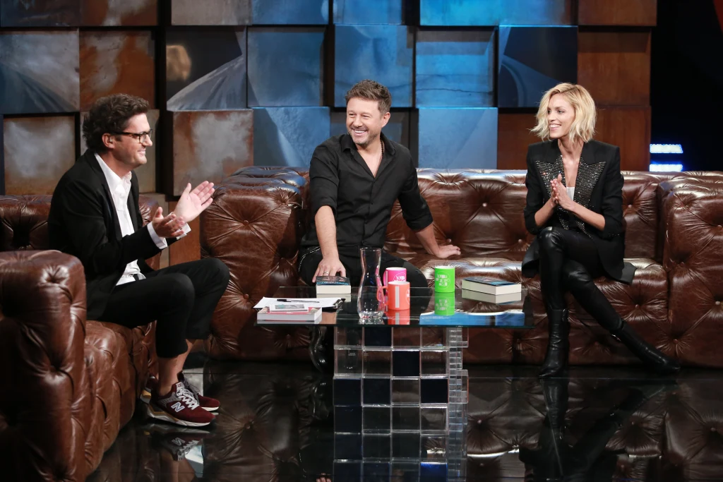 Andrzej Piaseczny i Anja Rubik byli gośćmi Kuby Wojewódzkiego