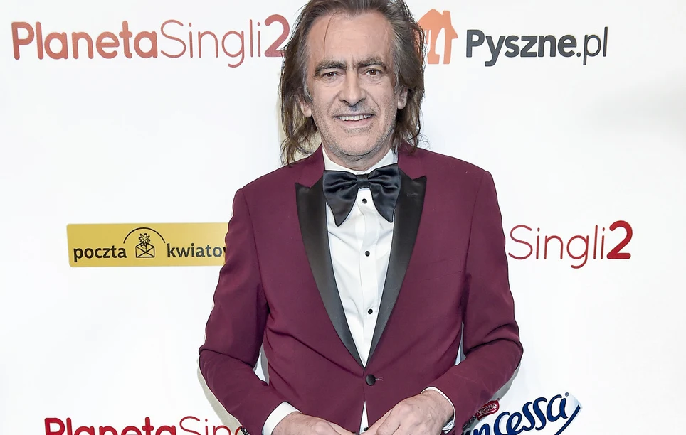 Witold Paszt na premierze "Planety Singli 2"