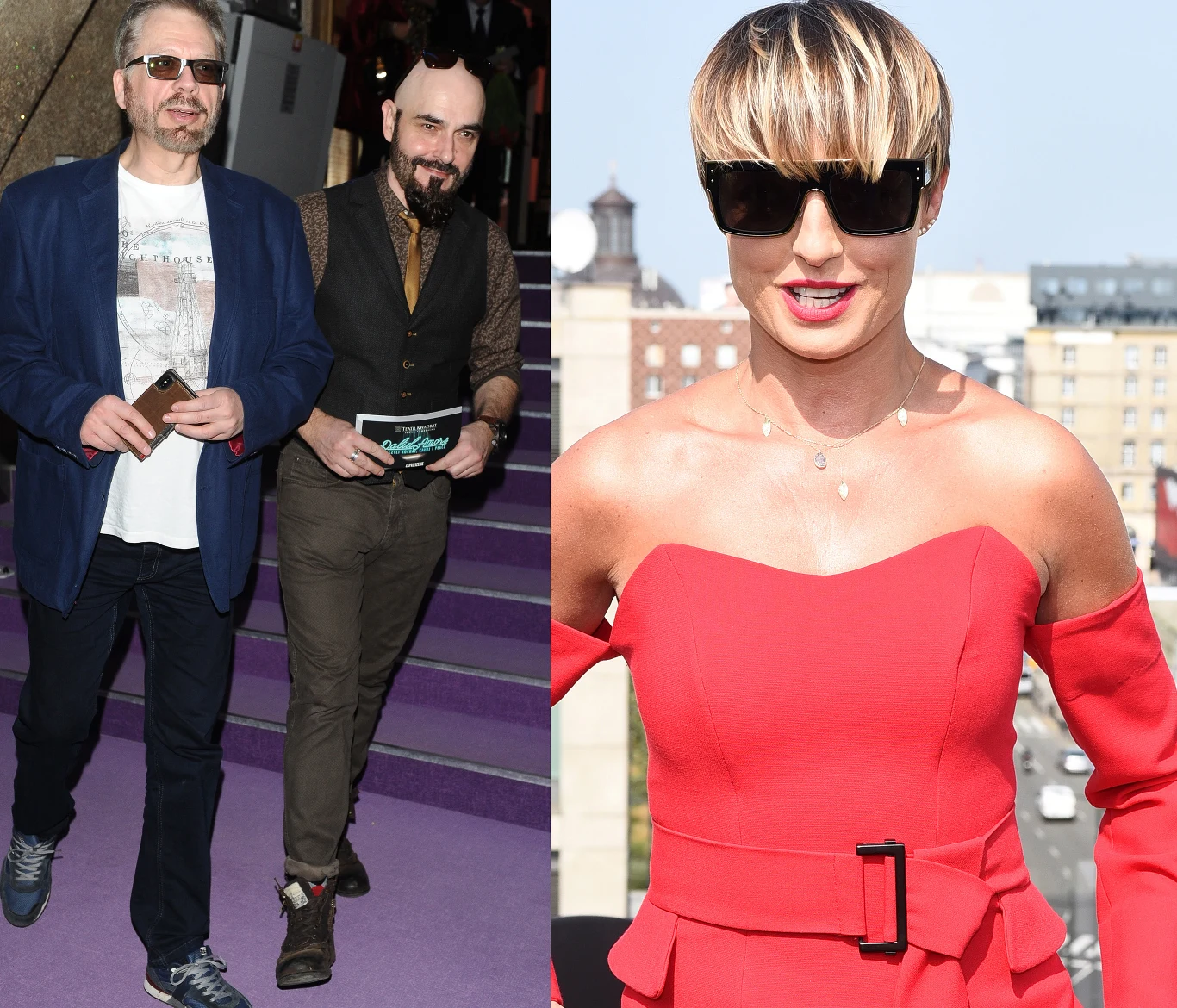 Tomasz Raczek ze swoim Marcinem, Kasia Sokołowska, fot. Piotr Andrzejczak Tomasz Raczek ze swoim Marcinem, Kasia Sokołowska, fot. Piotr Andrzejczak