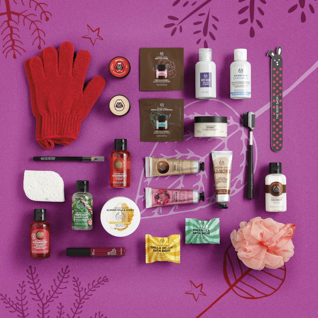 Kalendarz adwentowy The Body Shop Kalendarz adwentowy The Body Shop