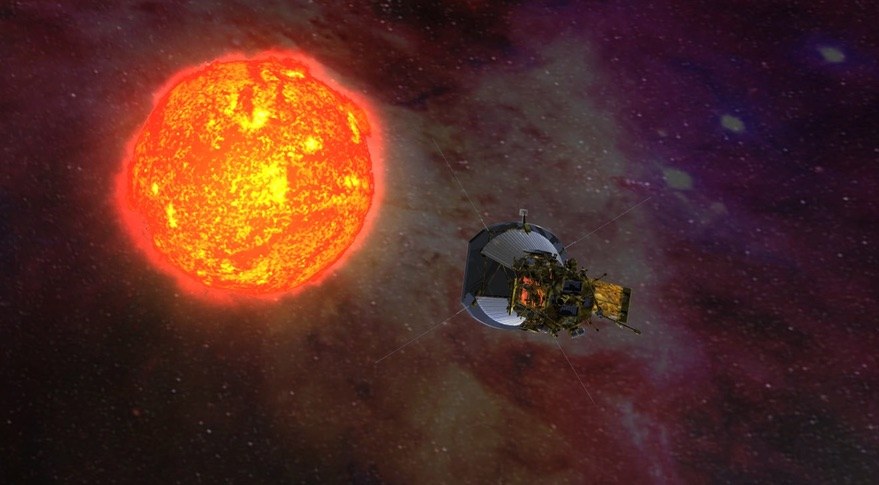 Wizualizacja Parker Solar Probe