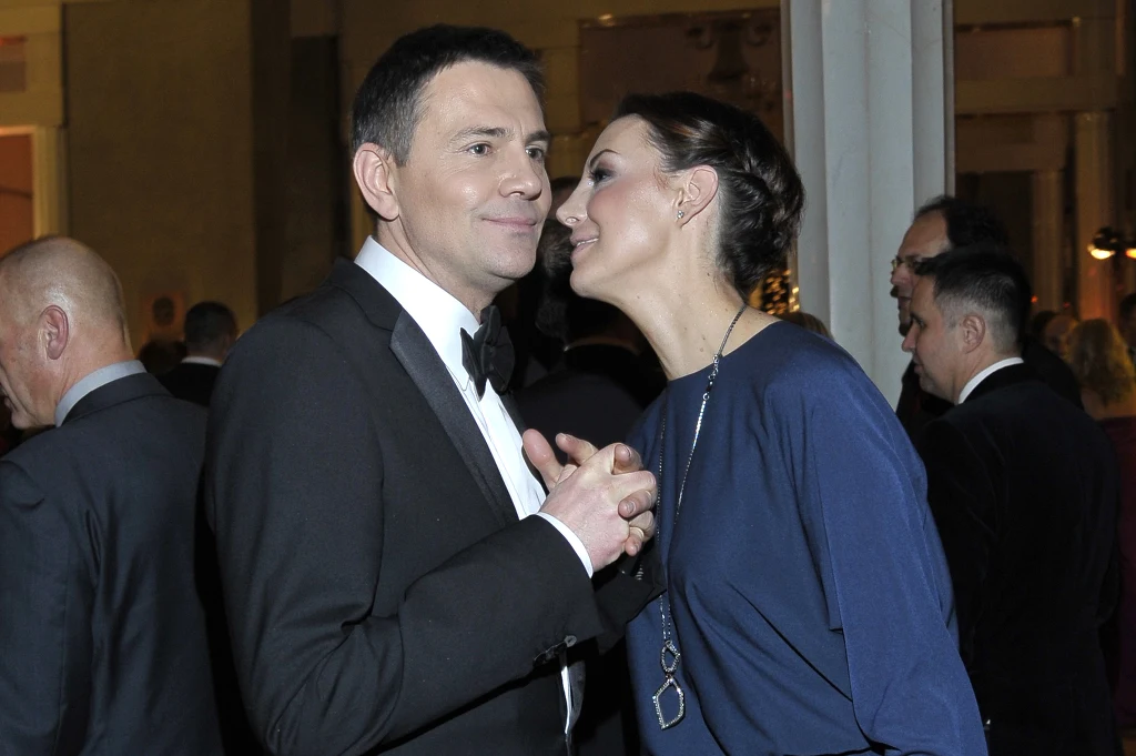 Krzysztof Ibisz i jego była żona Anna Zejdler Krzysztof Ibisz i jego była żona Anna Zejdler