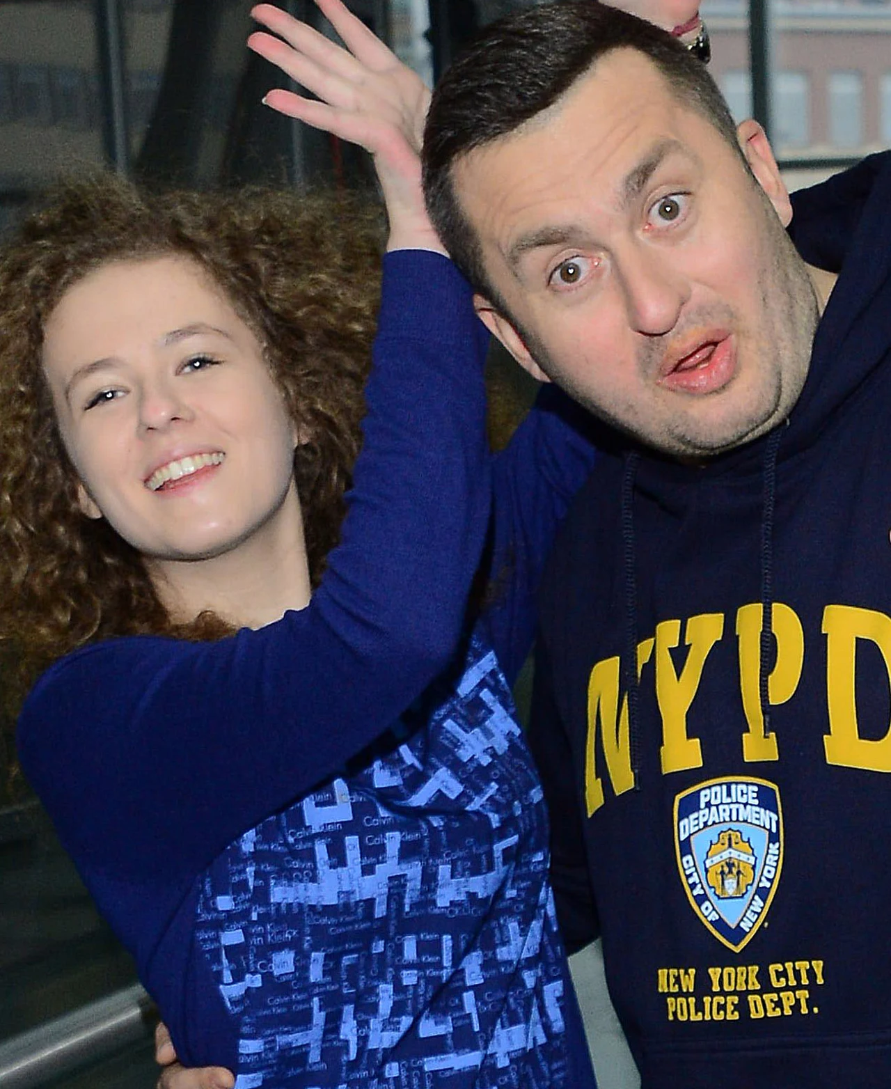 Norbi z córką Igą Norbi z córką Igą